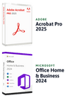 Microsoft Office 2024 Home & Business + Adobe Acrobat Pro 2025 | Windows