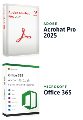 Office 365 Account + Adobe Acrobat Pro 2025