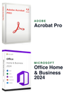 Microsoft Office 2024 Home & Business + Adobe Acrobat Pro | Windows