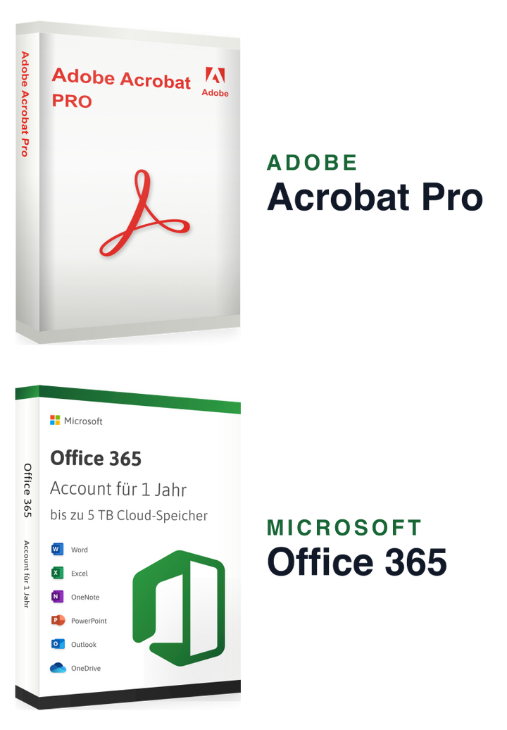 Office 365 Account + Adobe Acrobat Pro