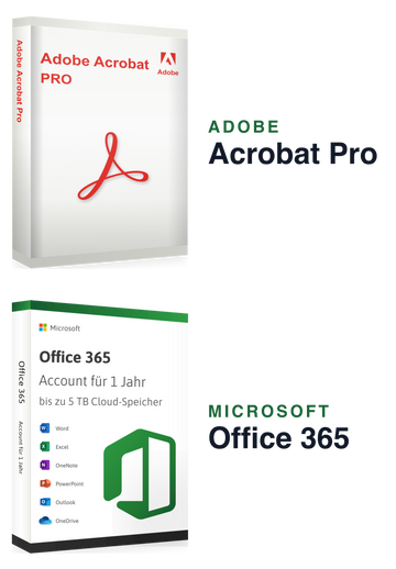 Office 365 Account + Adobe Acrobat Pro