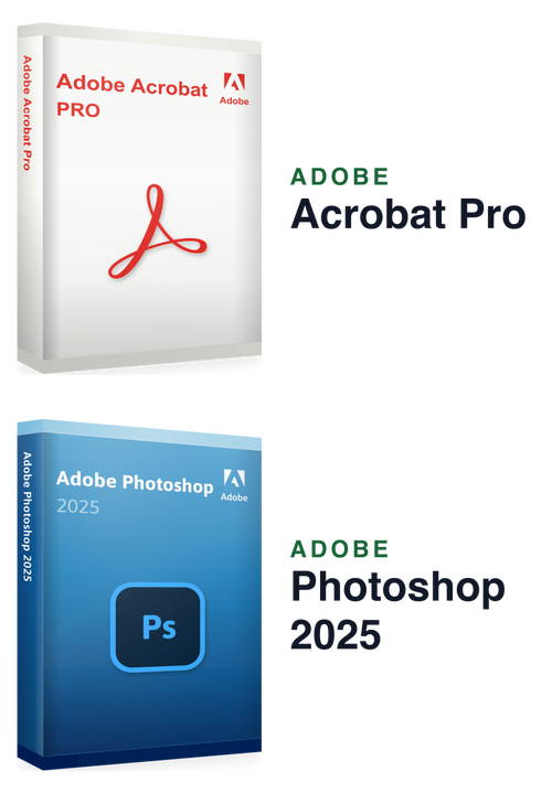 Adobe Acrobat Pro + Photoshop 2025