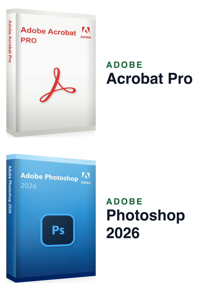 Adobe Acrobat Pro + Photoshop 2026
