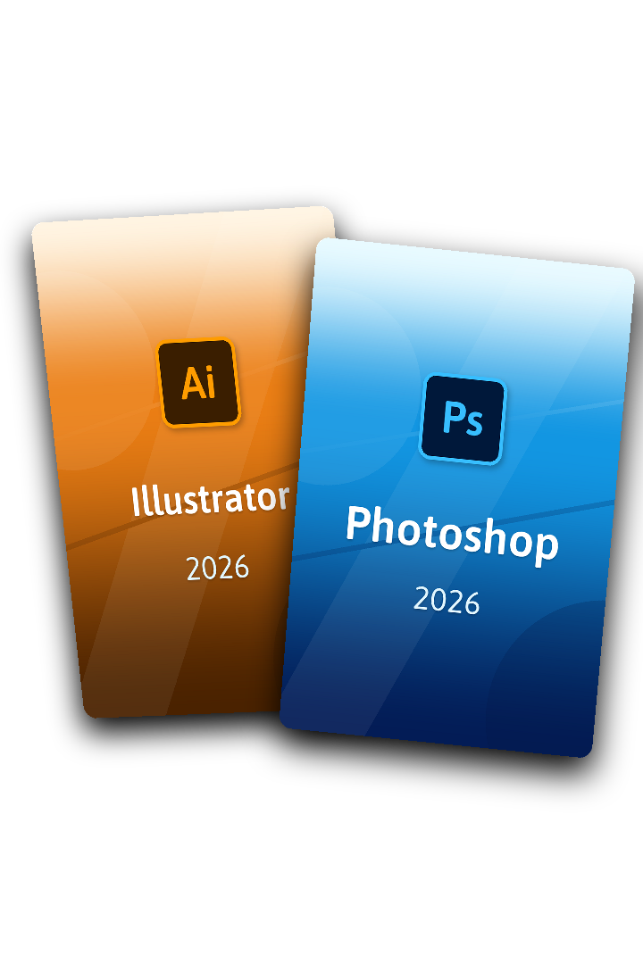 Illustrator 2026 + Photoshop 2026