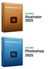 Adobe Illustrator 2025 + Photoshop 2025 | Windows
