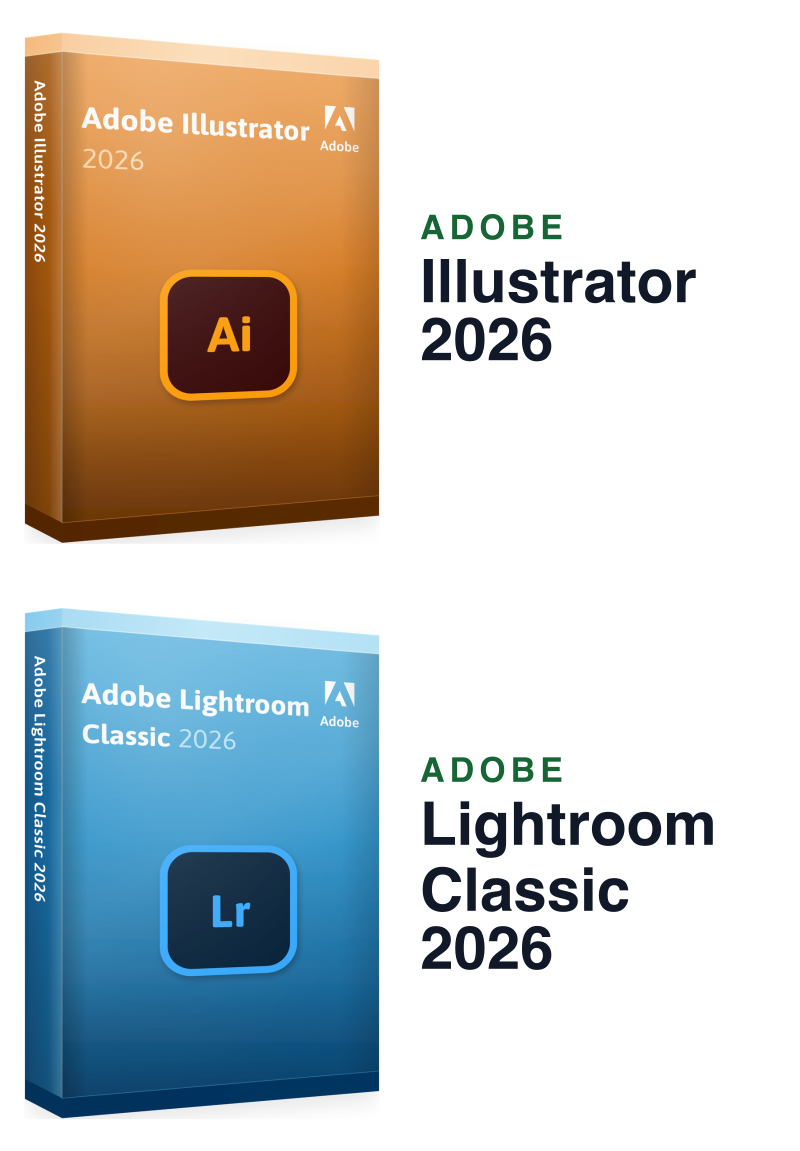 illustrator 2026  lightroom classic 2026