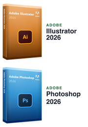 Adobe Illustrator 2026 + Photoshop 2026