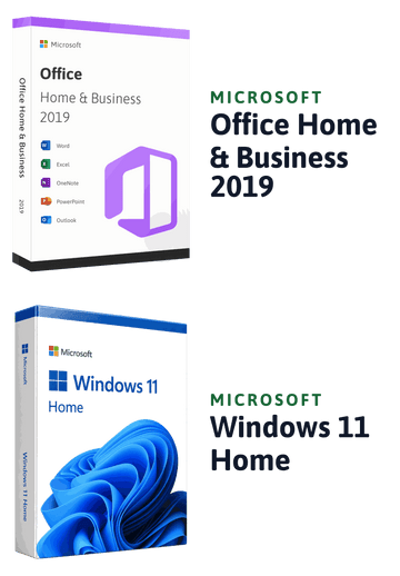 Microsoft Windows 11 Home + Microsoft Office 2019 Home & Business