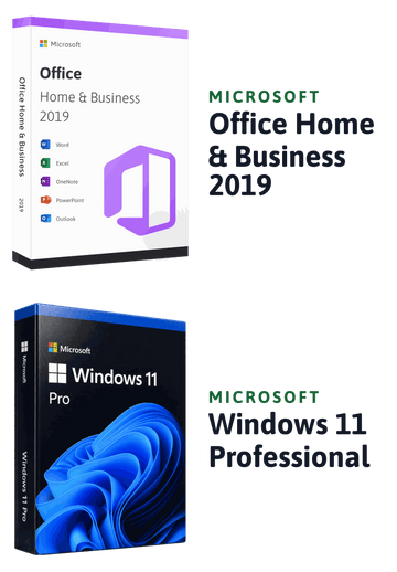 Microsoft Windows 11 Professional + Microsoft Office 2019 Home & Business