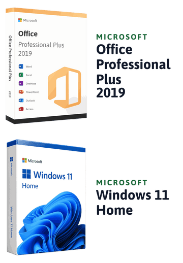 Microsoft Windows 11 Home + Microsoft Office 2019 Professional Plus