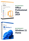 Microsoft Windows 11 Home + Microsoft Office 2019 Professional Plus | Windows
