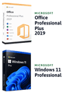 Microsoft Windows 11 Professional + Microsoft Office 2019 Professional Plus | Windows