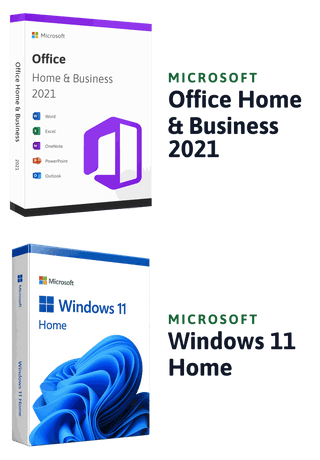 Microsoft Windows 11 Home + Microsoft Office 2021 Home & Business