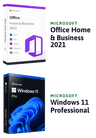 Microsoft Windows 11 Professional + Microsoft Office 2021 Home & Business | Windows