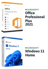 Microsoft Windows 11 Home + Microsoft Office 2021 Professional Plus | Windows