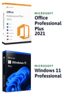Microsoft Windows 11 Professional + Microsoft Office 2021 Professional Plus | Windows