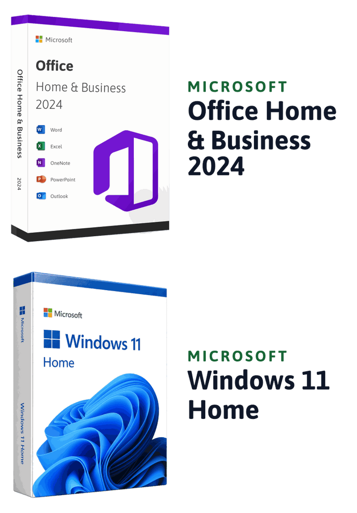 Microsoft Windows 11 Home + Microsoft Office 2024 Home & Business