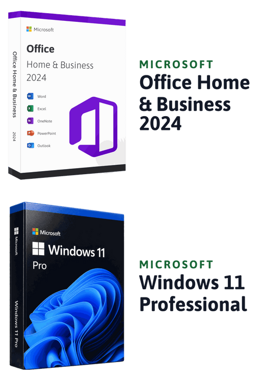Microsoft Windows 11 Professional + Microsoft Office 2024 Home & Business