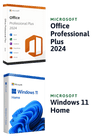 Microsoft Windows 11 Home + Microsoft Office 2024 Professional Plus | Windows