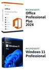 Microsoft Windows 11 Professional + Microsoft Office 2024 Professional Plus | Windows