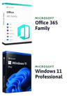 Microsoft Windows 11 Professional + Microsoft Office 365 Family | Windows
