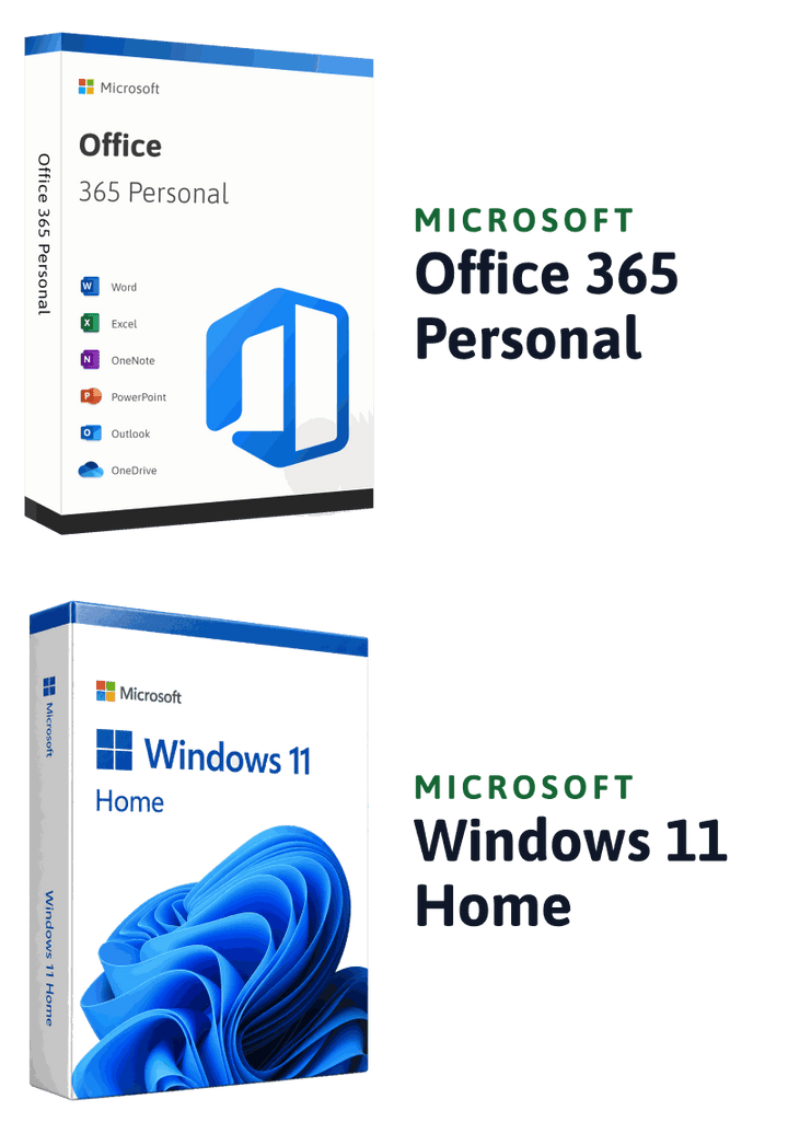 Microsoft Windows 11 Home + Microsoft Office 365 Personal