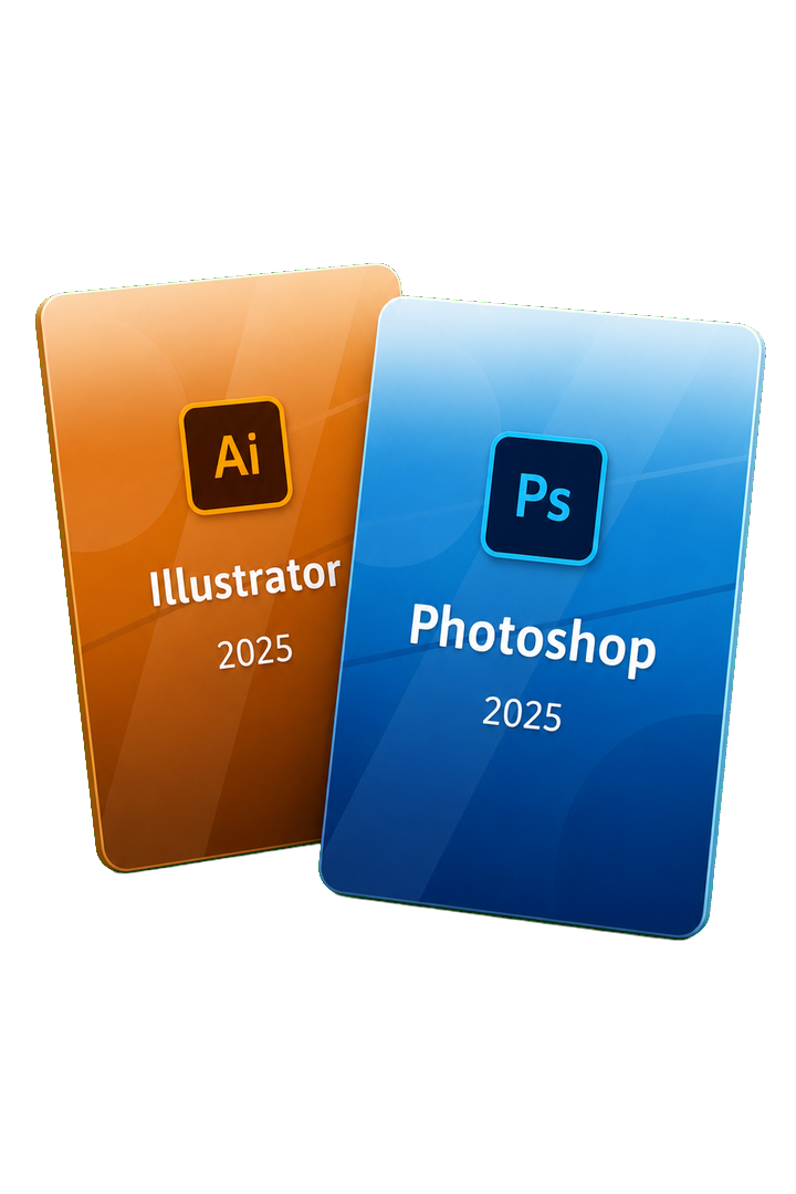 Illustrator 2025 + Photoshop 2025