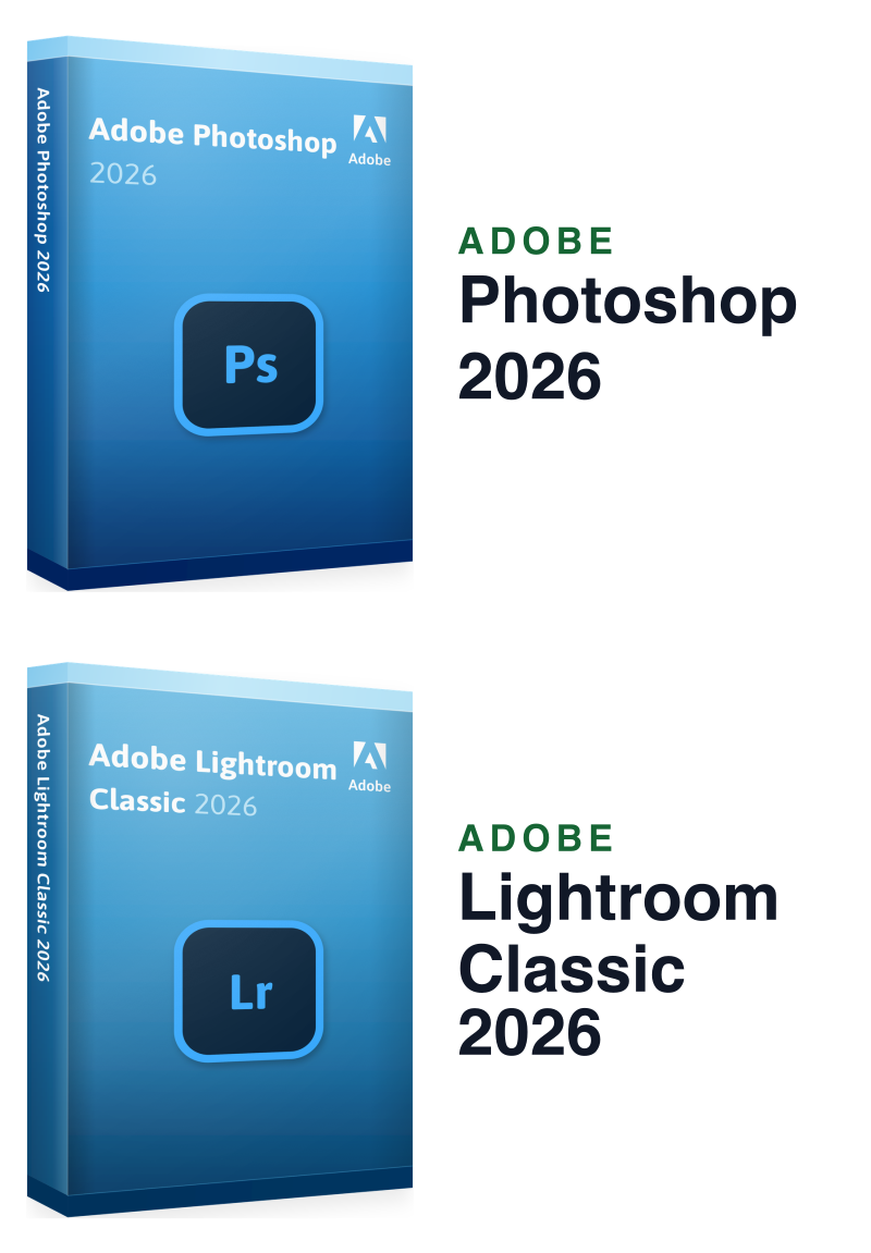 Adobe Photoshop 2026 + Lightroom Classic 2026