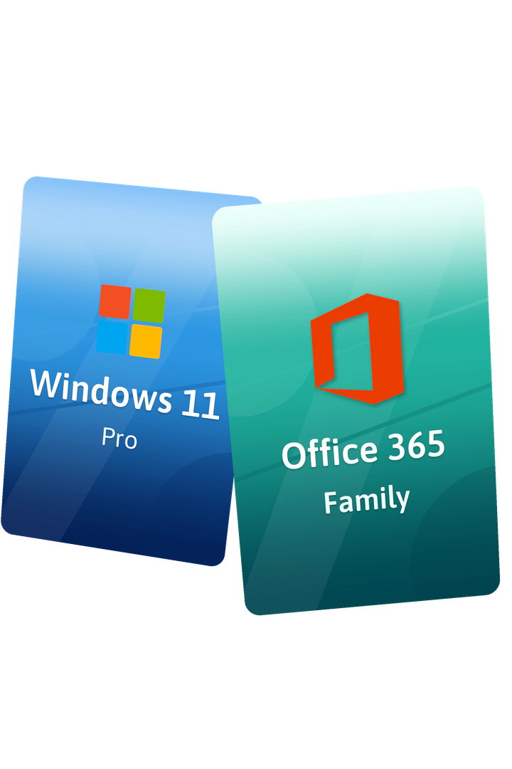 Microsoft Windows 11 Pro + Microsoft 365 Family