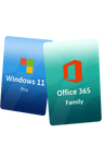 Microsoft Windows 11 Pro + Microsoft 365 Family | Windows