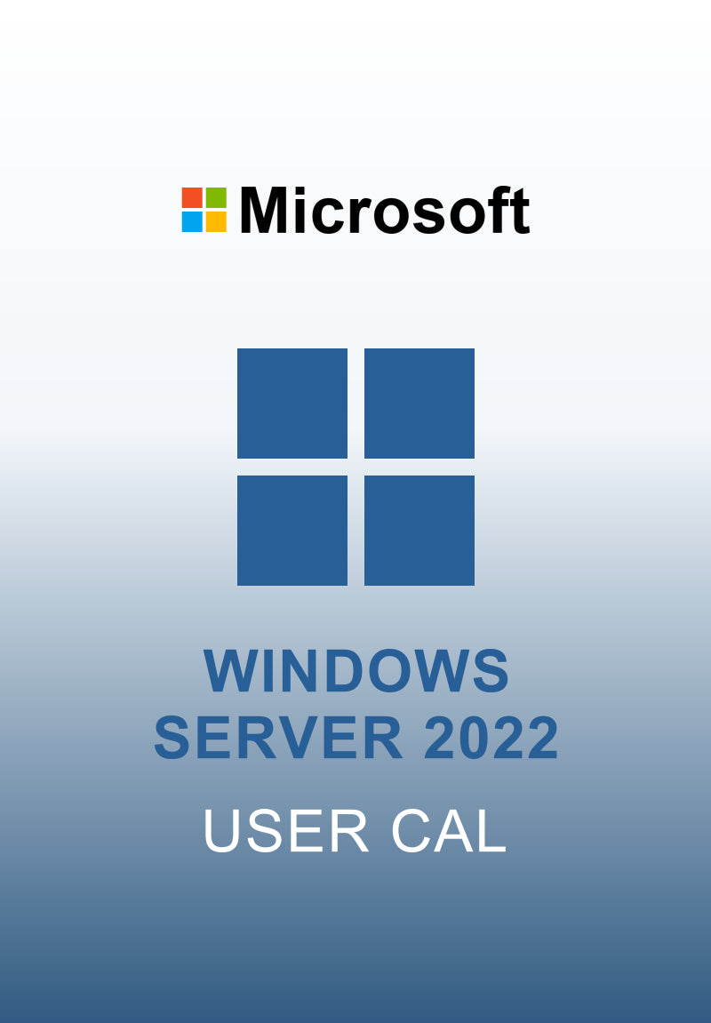 Microsoft Windows Server 2022 Remote Desktop Services User CAL (50 Benutzer)