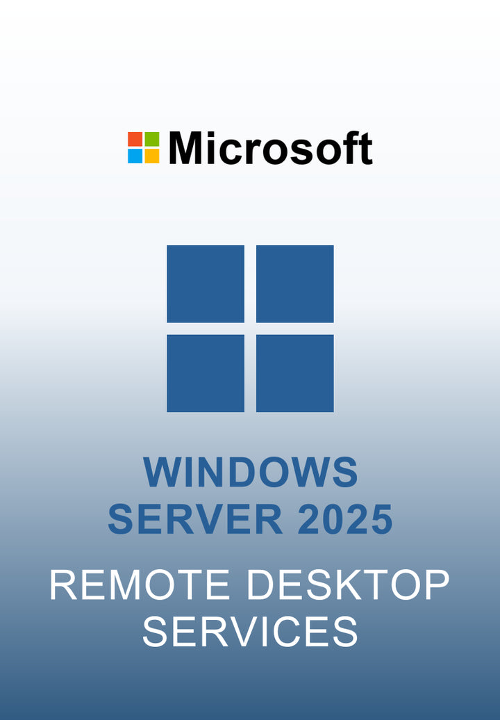 Microsoft Windows Server 2025 Remote Desktop Services Device CAL (50 Geräte)